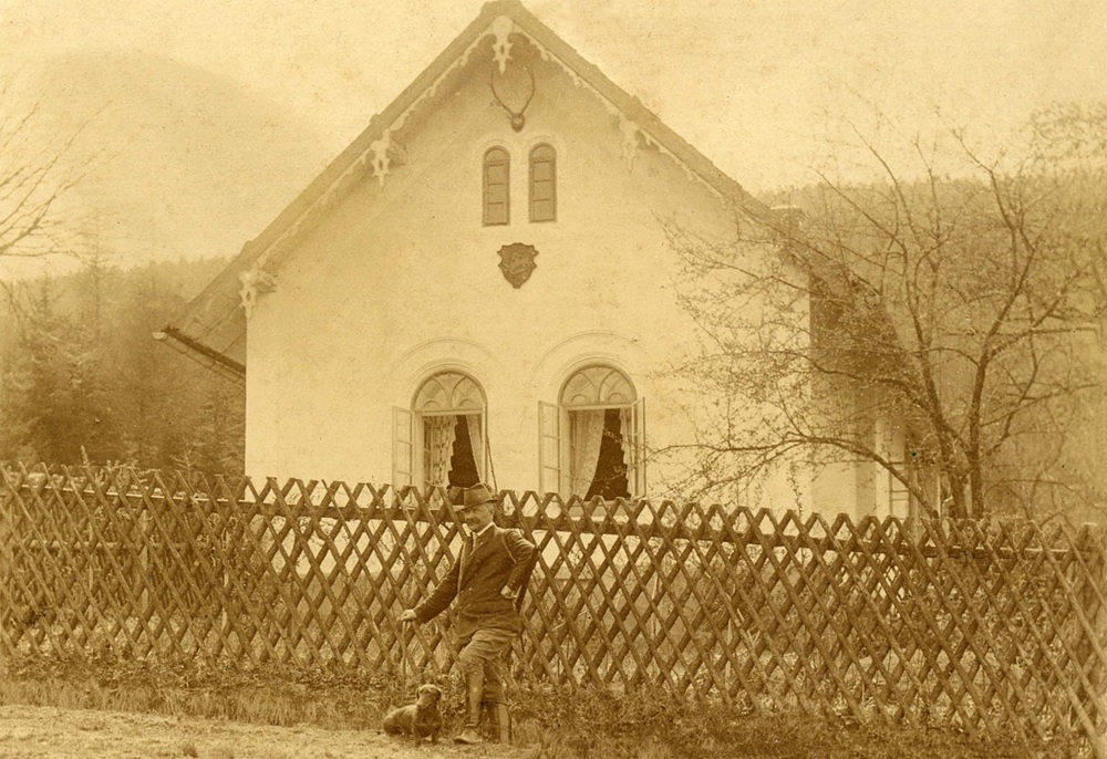 historie penzionu na kraji lesa